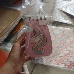 Notebook Spiral Unicorn
