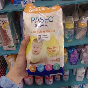 Paseo Baby Wipes Buy One Get 1/Yellow