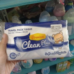 Tissue Clean Plus 50shets