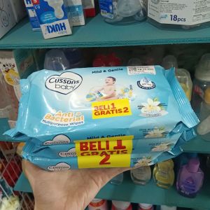 Cussons Baby Wipes/Buy 1 Get 2/Vanilla