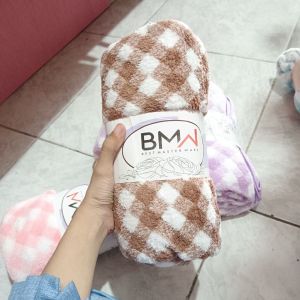 BMW Home Series Hexagonal Coklat/70x140cm