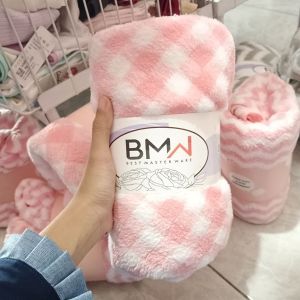 BMW Home Series Hexagonal Pink/70x140cm