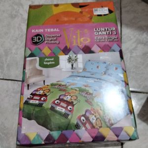 Sprei Rosanna Vito 3D Single 120 x 200 cm