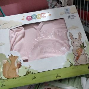 Rene Set Baju Bayi/ pink
