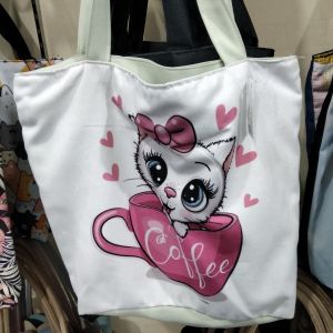 Totebag Kanvas Resleting 