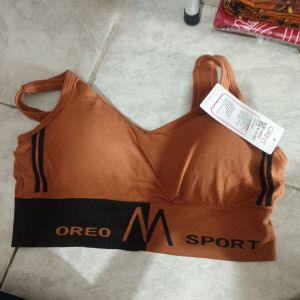 Oreo Bra Sport Coklat