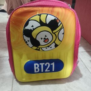 Tas Sekolah Anak/Cewek/BT21/Pink