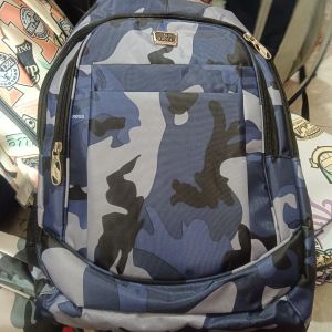 Tas Sekolah Dewasa/Cowok/SSport/Loreng Navy