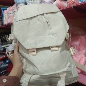 Tas Ransel Dewasa/Cewek/Korean Fashion Crem