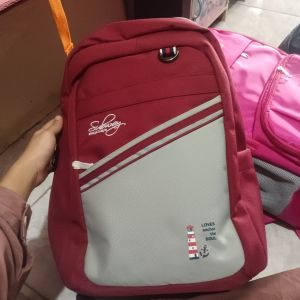 Tas Sekolah Dewasa/Cewe/Subway/Maroon