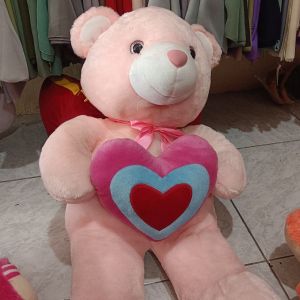 Boneka Bear Love Pita L