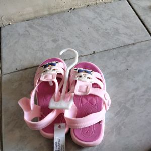 Sandal Anak Slop/ Cewek/ Pink/ 30