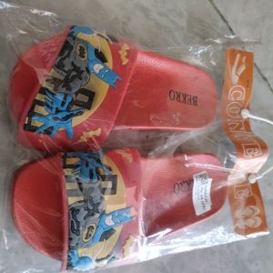 Sendal Anak Slop Bekro/ Cowok/ Merah/ 29