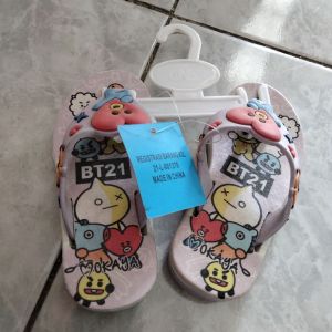 Sendal Anak Jepit Mokaya/ Cewek/ Ungu/ 25