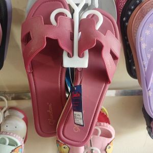 Sandal Dewasa Slop/Cewek/Glanz/Maroon
