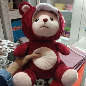 Boneka Beruang Hoodie/M