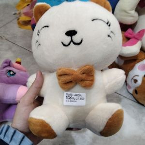 Boneka Kucing Cream S