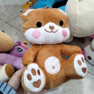 Boneka Kucing Coklat M