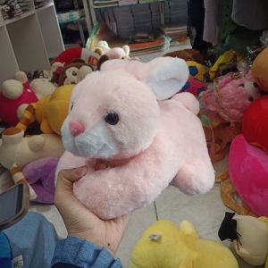 Boneka Rabbit Bulu/M
