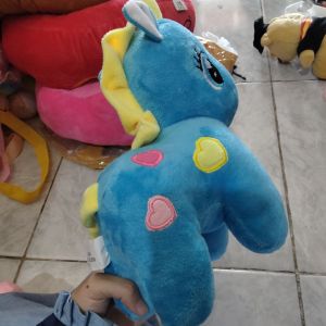 Boneka Kuda Poni Biru M