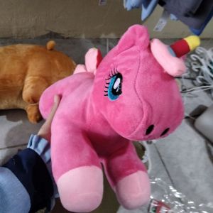 Boneka Kuda Poni Pink M