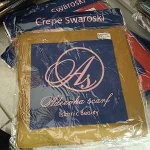 Adeertha Scraft Crepe Swaroski/Lemon