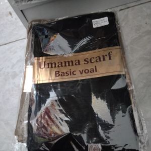 Umama Scarf Basic Voal/ Hitam 
