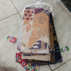 Azara Premium Olive Motif