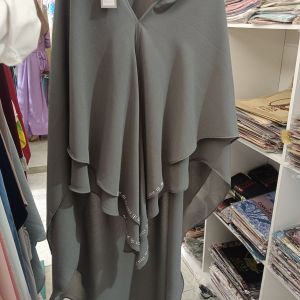 Jilbab Instan Doa Ibu Layer/Abu