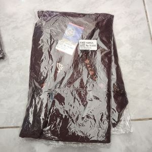 Jilbab Sekolah Instan Kayla/Coklat/M