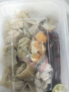 Pangsit frozen 
