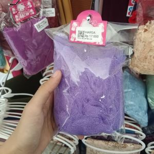 Scrunchies Cepol Renda/Ungu