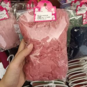 Scrunchie Cepol Renda/Pink