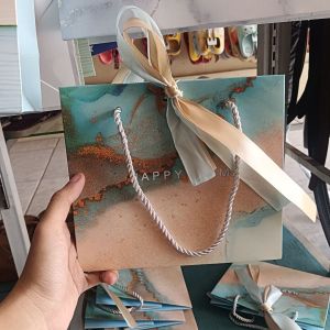 Paperbag Happy Times Pita Sage Gold/Kecil