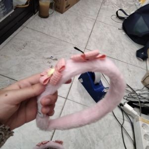 Bando Anak Karakter Pink 