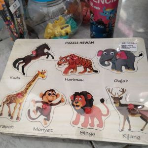 Puzzle Hewan