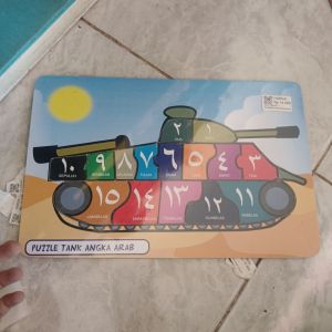 Puzzle Tank Angka