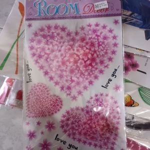 Stiker Room Decor Flowers 6D