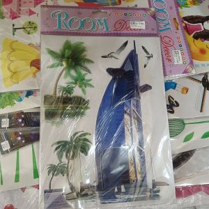 Stiker Room Decor City 6D