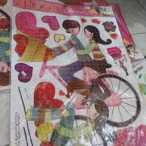 Stiker Dinding Room Decor 3D 