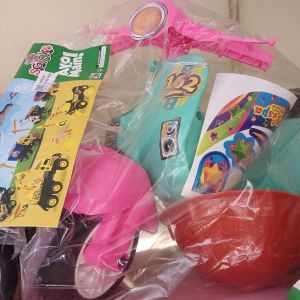 Mainan Anak Vespa Pink Hijau
