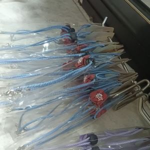 Strap Masker Bunga Biru