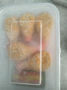 Sosis ayam suwir/ sosis gurita