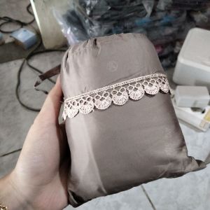 Mukena Traveling Renda/ Khaki