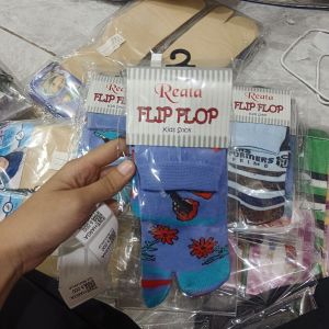 Kaos Kaki Reata Flip Flop