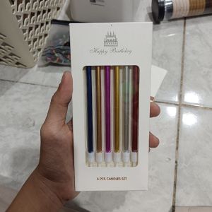 Lilin Happy Birthday Rainbow
