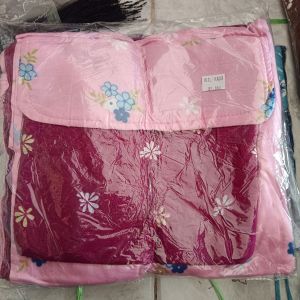 Mukena Aminis Motif Bunga Pink