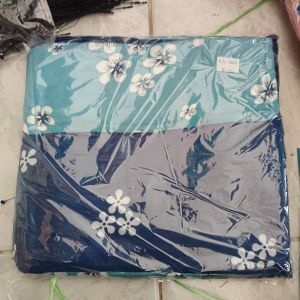 Mukena Aminis Collection Motif Bunga/Biru Tua