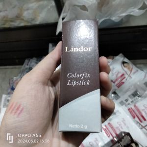 Lindor Colorfix Lipstick/ Warm Red 39/ 2gr