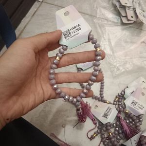 Tasbih Crisytal/Ungu